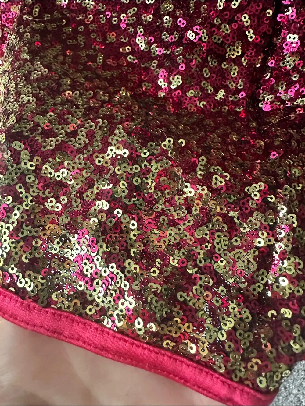 Girls Pink Sequin Dance Costume Dress